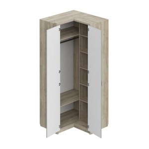 Юми ШК-3527-28 Шкаф 2-х дверный угловой